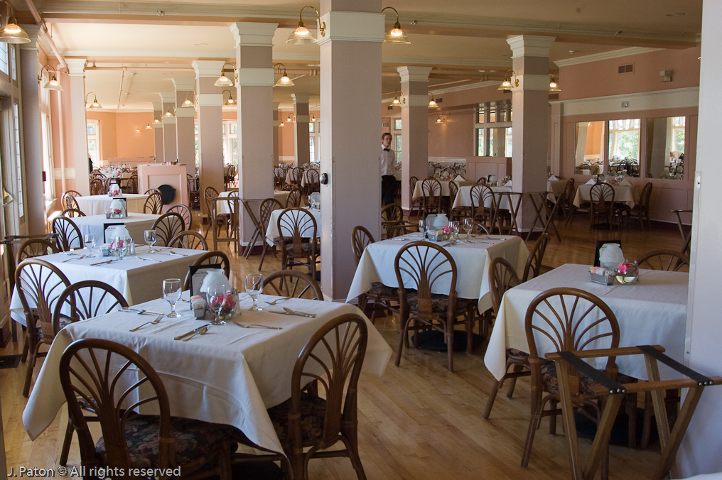 Lake Hotel Dining Room   Yellowstone National Park, Wyoming