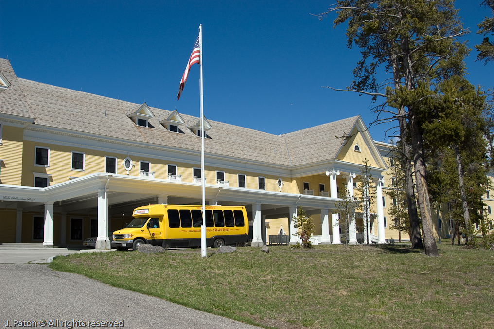 Lake Hotel Exterior   Yellowstone National Park, Wyoming