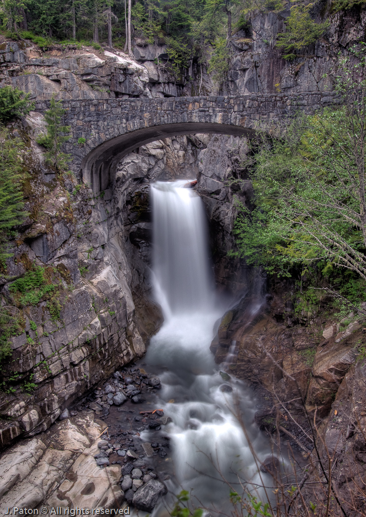 Christine Falls HDR   Mount Rainier National Park